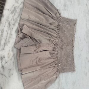 Elegant taupe Women's Skort